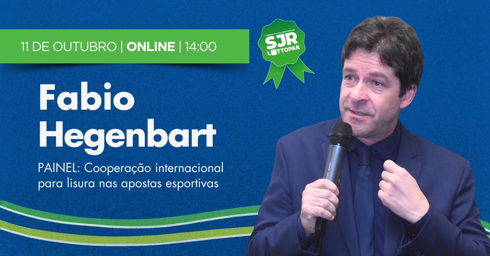 Fabio Hegenbart dia 11 de outubro as 14:00