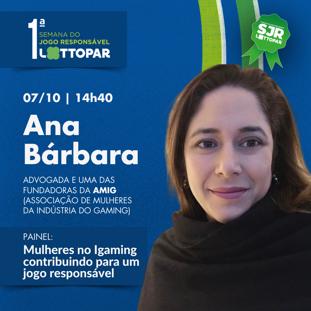 PALESTRA ANA BÁRBARA 07/10 ÀS 14:40