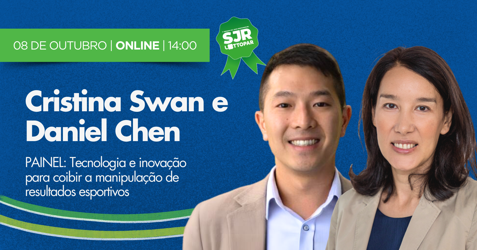 Cristina Swan e Daniel Chen 08 DE OUTUBRO AS 14:00