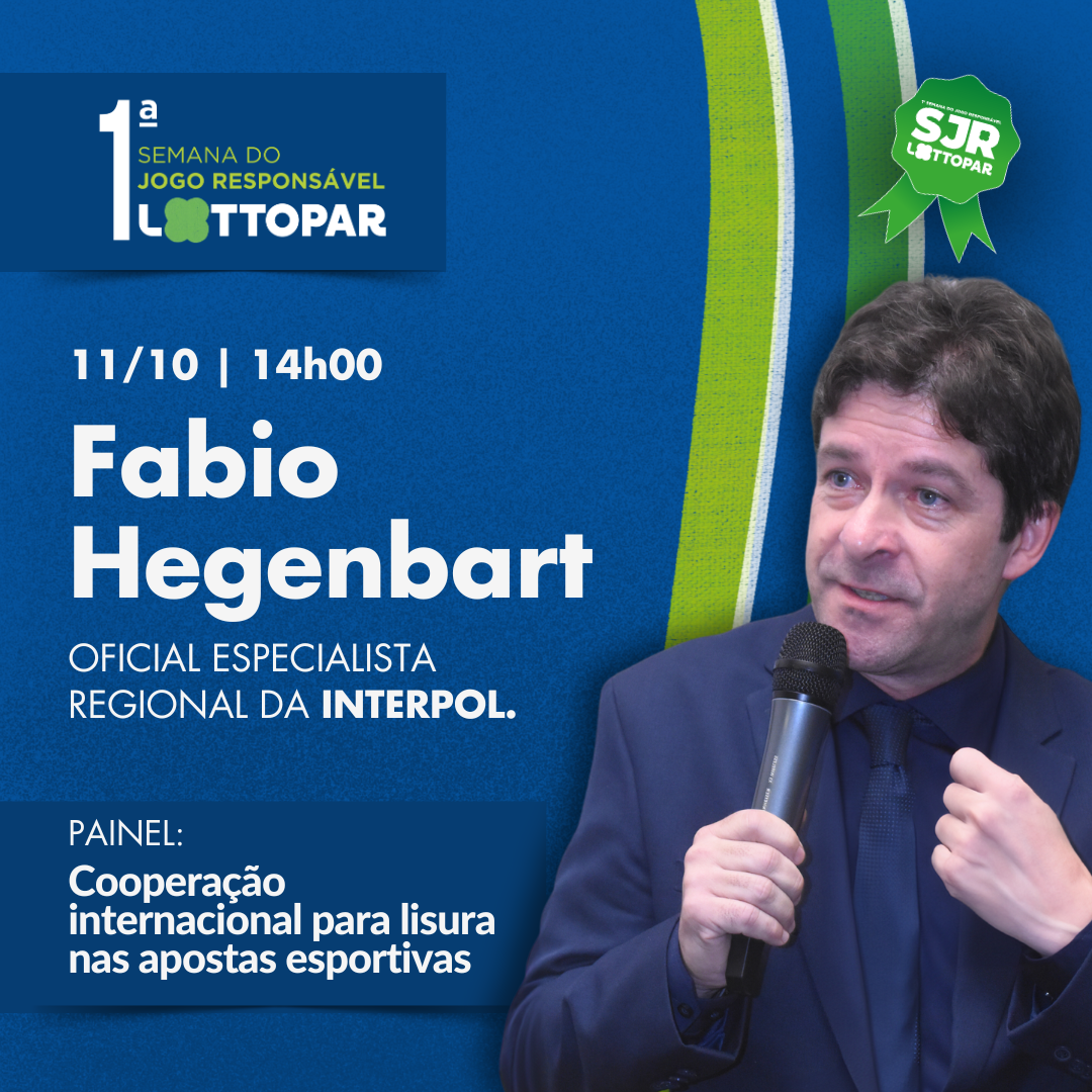 Fabio Hegenbart dia 11 de outubro as 14:00