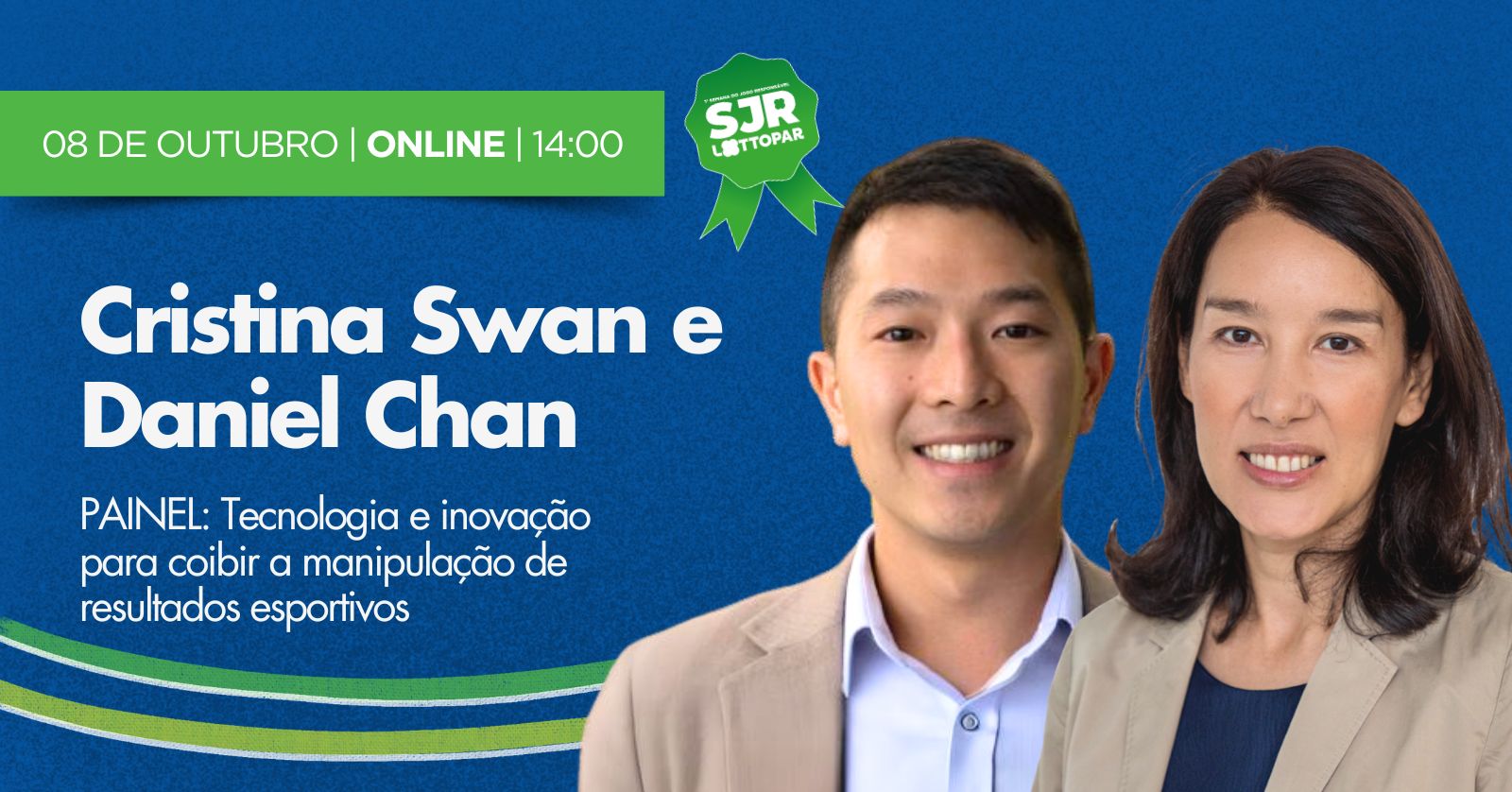 Palestra Daniel Chan e Cristina Swan